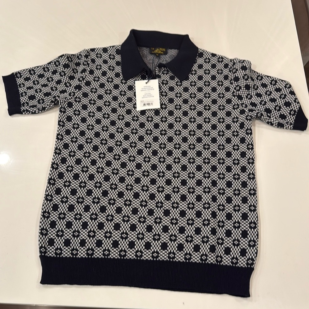 Le Mont St Michel NWT knit polo in size medium